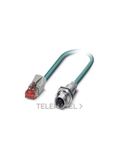 CABLE DE RED VS-M12FSBP-IP20-93E-LI/0,25