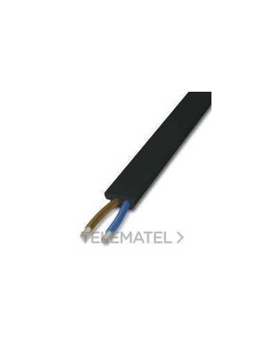 CABLE PLANO AS VS-ASI-FC-PVC-UL-BK 100M