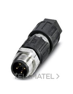 CONECTOR ENCHBL.SACC-M12MS-4QO-0,34-VA