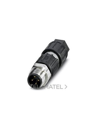 CONECTOR ENCHBL.SACC-M12MS-4QO-0,34-VA