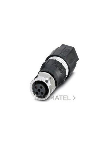 CONECTOR ENCHBL.SACC-M12FS-4QO-0,75-VA