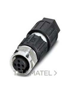 CONECTOR ENCHBL.SACC-M12FS-4QO-0,34-VA
