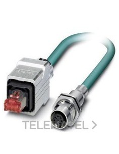 CABLE ETH.VS-M12FSBP-PPC/ME-94B-LI/5,0