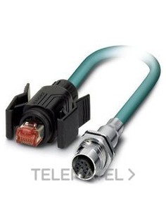 CABLE ETH.VS-M12FSBP-IP67/B-94B-LI/5,0