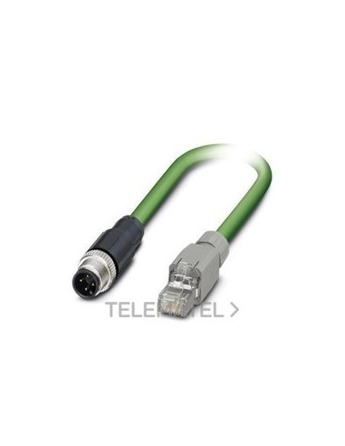 CABLE DE RED VS-M12MS-IP20-93R-LI/2,0
