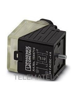 CONECTOR VALV.SACC-V-3CON-M16/A-1L-S