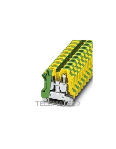 BORNE DE TIERRA UTI16-PE 12,2mm YE GN