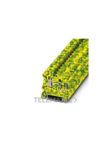 BORNE DE CARRIL PARA FUSIBLE UT-6/1P-PE