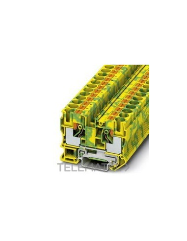 BORNE DE TIERRA PT-10-PE 0,5-16mm² AM/GN