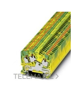 BORNE DE TIERRA PITS2,5-TWIN-PE YE GN