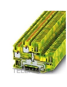 BORNE DE TIERRA PITTB 2,5/2P-PE YE GN