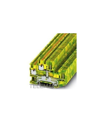 BORNE DE TIERRA PITTB 2,5/2P-PE YE GN