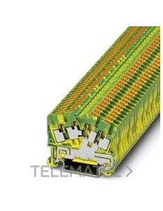 BORNE DE TIERRA PITS2,5-QUATTRO-PE YE GN