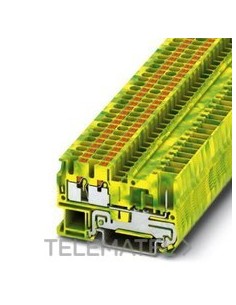 BORNE DE TIERRA PIT2,5-TWIN/1P-PE YE GN