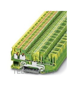 BORNE TIERRA PIT2,5-QUATTRO/2P-PE YE GN