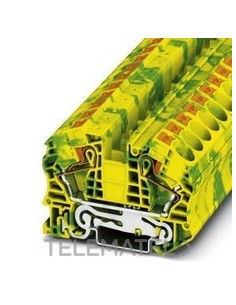 BORNE DE TIERRA PARA CARRIL PT-16 N-PE