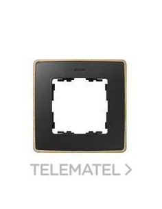 MARCO 1 ELEMENTOS NEGRO MATE BASE HAYA