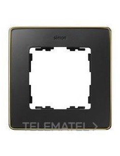 MARCO 1 ELEMENTOS NEGRO MATE BASE CAVA