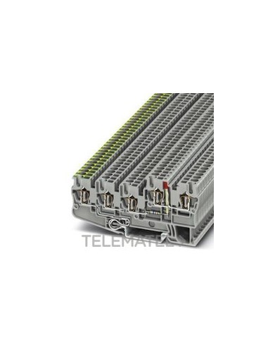 BORNE STIO 2,5/4-PE/2B/L-LA24RD/O-M