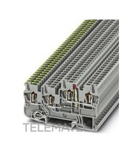 BORNE STIO 2,5/3-PE/B/L-LA24GN/O-M