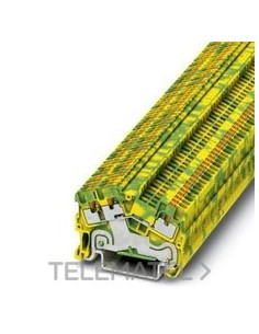 BORNE PTS1,5/S-TWIN-PE 0,14-1,5mm² AM/GN