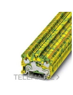 BORNE PTS1,5/S-PE 0,14-1,5mm² AM/GN