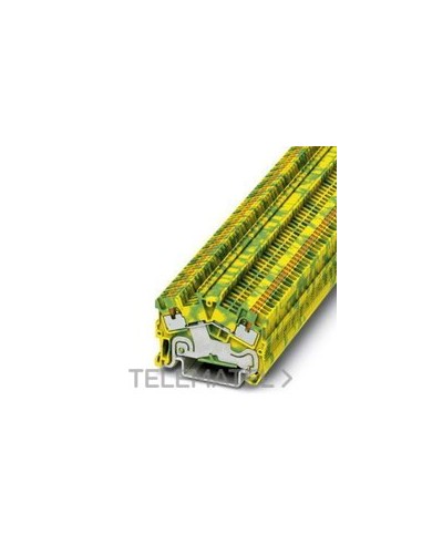 BORNE PTS1,5/S-PE 0,14-1,5mm² AM/GN