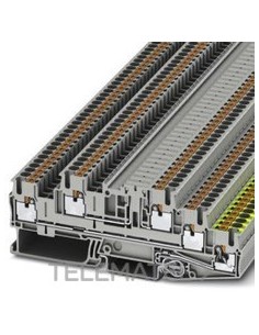 BORNE PISO PTB-2,5-PE/L/L 0,14-4mm² GY