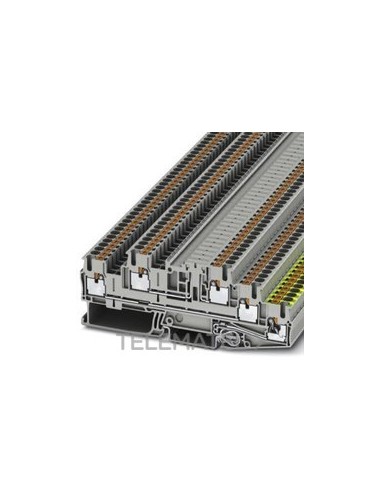 BORNE PISO PTB-2,5-PE/L/L 0,14-4mm² GY