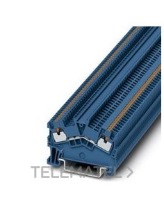 BORNE DE PASO PTS1,5/S-BU 0,14-1,5mm² BU