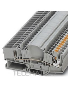 BORNE DE PASO PTMED-6-CT/1P 0,5-10mm² GY