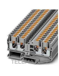 BORNE DE PASO PT-6-QUATTRO 0,5-10mm² GY