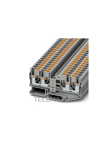 BORNE DE PASO PT-6-QUATTRO 0,5-10mm² GY