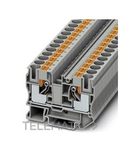 BORNE DE PASO PT-10 0,5-16mm² GY