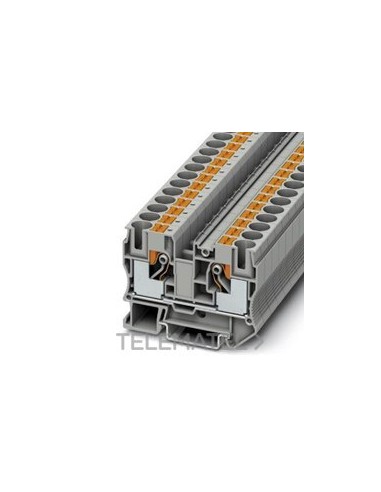 BORNE DE PASO PT-10 0,5-16mm² GY