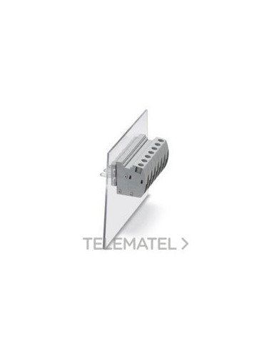 BORNE PASAMUROS UW10-POT/S 76A 10,1mm GY