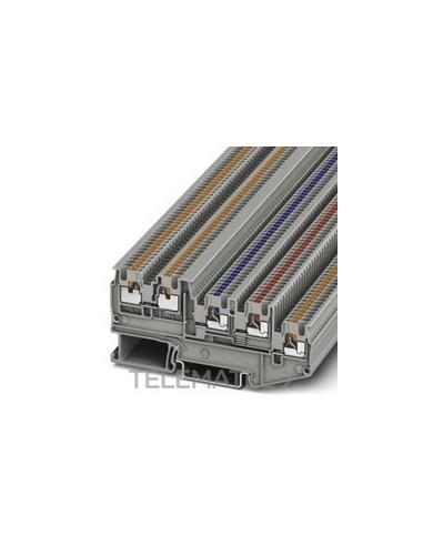 BORNE P/DET./ACT.PTIO 1,5/S/4-LED 24 GN