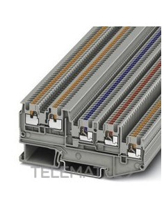 BORNE P/DET./ACT.PTIO 1,5/S/4-LED 24 RD