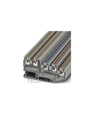 BORNE P/DET./ACT.PTIO 1,5/S/4-LED 24 RD