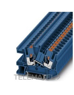 BORNE INSTALACIÓN PTI-6-BU 0,5-10mm² BU