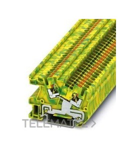 BORNE INST.PTI-2,5-PE 0,14-4mm² AM/GN