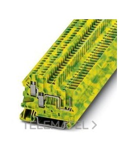 BORNE TIERRA P/CRL.UT 2,5-TWIN/1P-PE