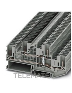 BORNE DE DOBLE PISO STTB 2,5/4P-PV