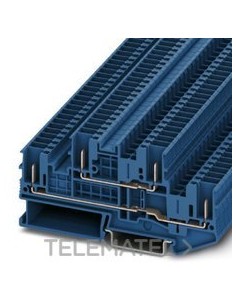 BORNE DE DOBLE PISO STTB 2,5/4P BU