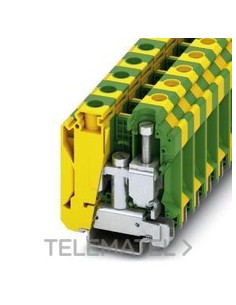 BORNE DE CARRIL USLKG35N 125A 16mm YE GN