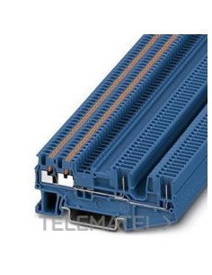 BORNE DE CARRIL PIT 1,5/S-QUATTRO/2P BU