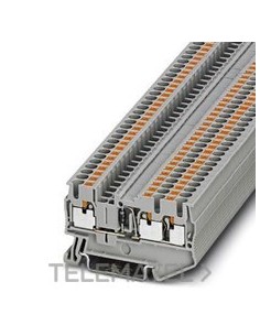 BORNE CRL.PASO PIT2,5-TWIN-DIO/L-R GY