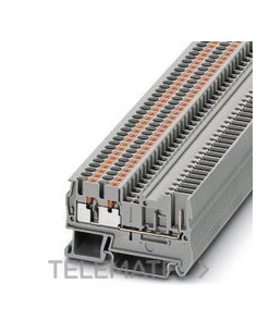 BORNE DE CARRIL PASO PIT2,5-TWIN/1P GY