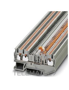 BORNE DE CARRIL PASO PIT2,5-TWIN-MT GY