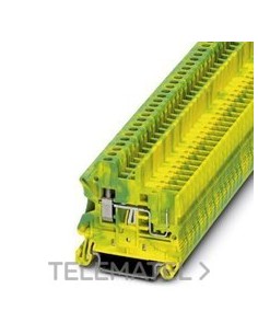 BORNE DE TIERRA PARA CARRIL UT 2,5/1P-PE